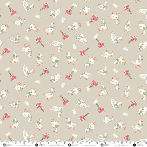 Gooseberry and Garland by The Quilted Cow Porch Mail Pick Up Birch Bark