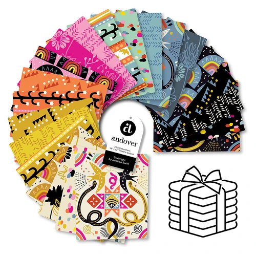 Skybright - Fat Quarter Bundle - 22 Cuts Each