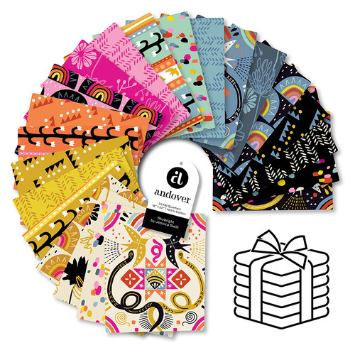 Skybright - Fat Quarter Bundle - 22 Cuts Each