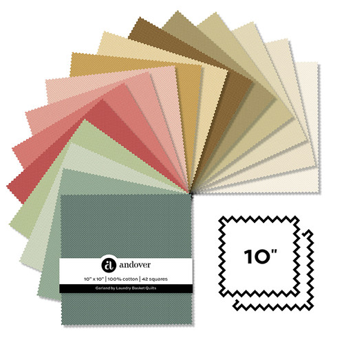 Garland - 10 Inch Square - 42 Cuts Each