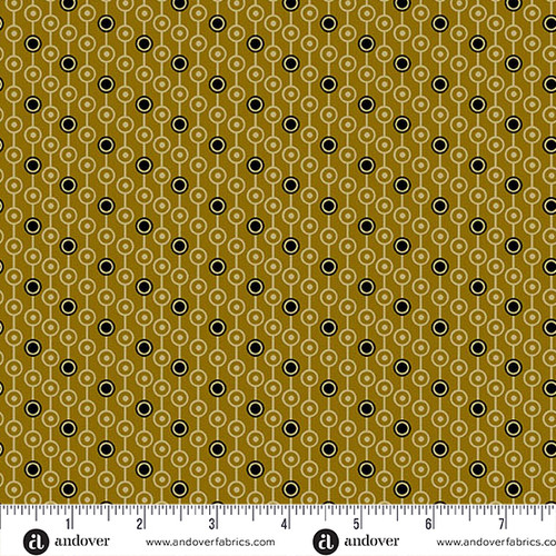 Madison Manor Revisited by Jo Morton Circle Stripe Yellow