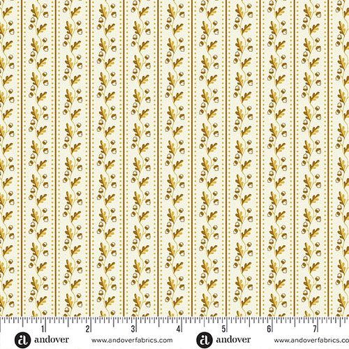 Oakleigh by Judy Jarvi Leaf Stripe Golden