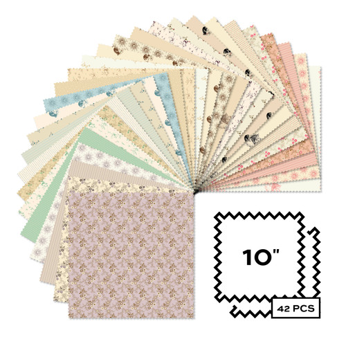 Hazelmont Farm Shirtings - 10 Inch Square - 42 Cuts Each