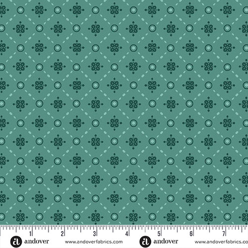 Mystic Meadow by Nancy Rink Lattice Green