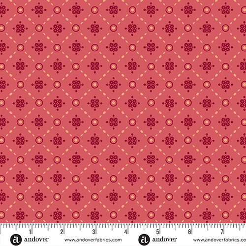 Mystic Meadow by Nancy Rink Lattice Orange