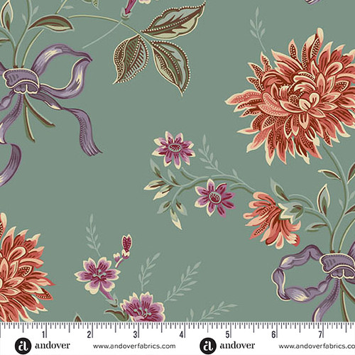 Autumn Bouquet by Renee Nanneman Autumn Bouquet Aqua