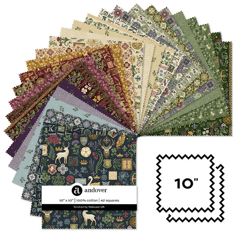 Kindred - 10 Inch Square - 42 Cuts Each