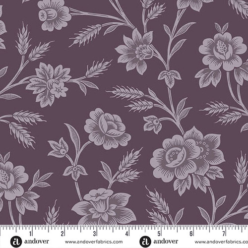 Autumn Bouquet by Renee Nanneman Gathering Purple