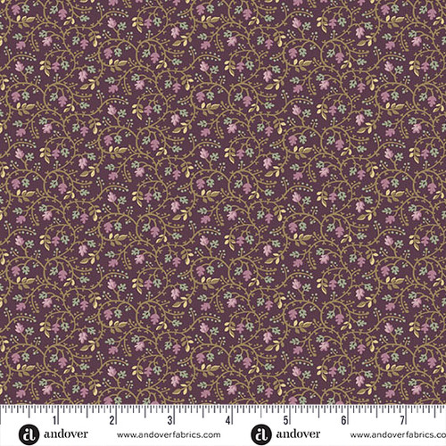 Autumn Bouquet by Renee Nanneman Twining Purple