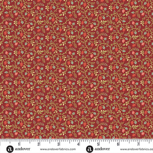 Autumn Bouquet by Renee Nanneman Twining Red