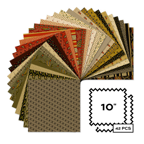 Madison Manor Revisited - 10 Inch Square - 42 Cuts Each