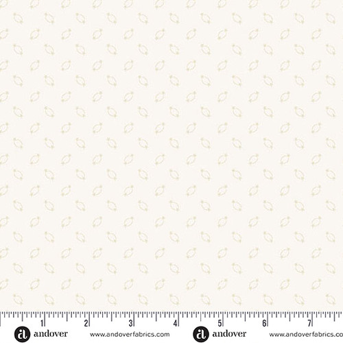 Americana by Andover Fabrics Circle Star Cream