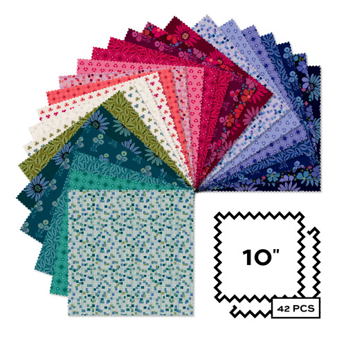 Mystic Meadow - 10 Inch Square - 42 Cuts Each