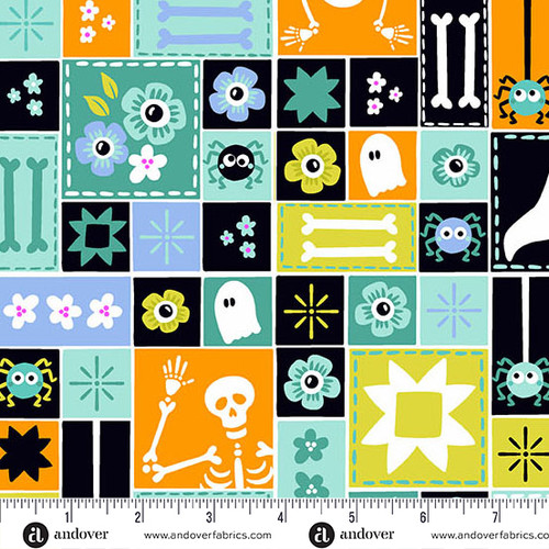 Ghostly Garden by KP Creates Sew Spooky Aqua