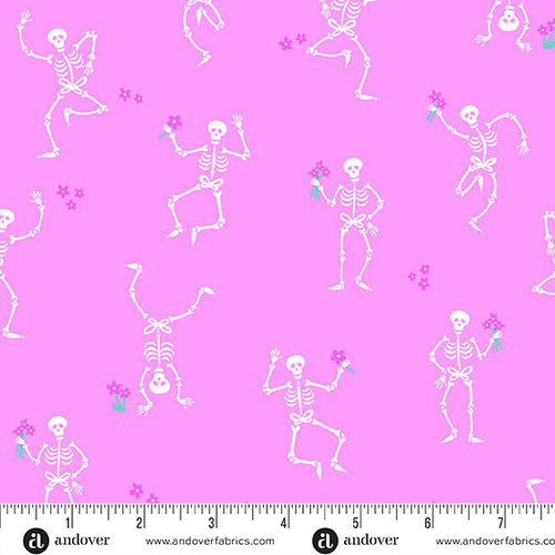 Ghostly Garden by KP Creates Skeleton Jig Pink