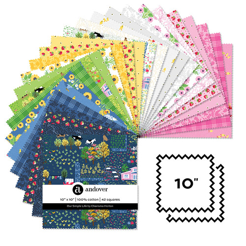 Our Simple Life - 10 Inch Square - 42 Cuts Each