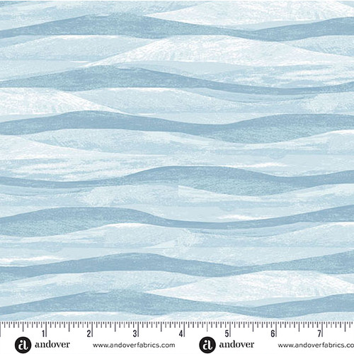 In The Wilderness by Two Can Art Waves Blue