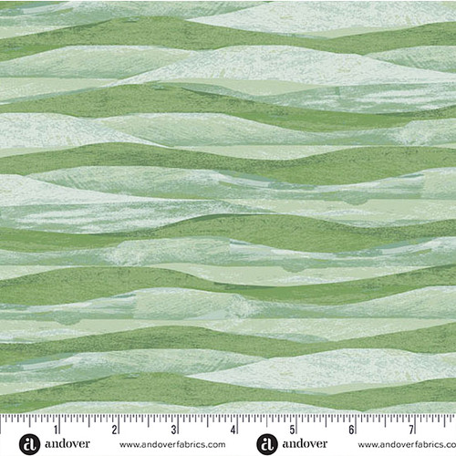 In The Wilderness by Two Can Art Waves Green