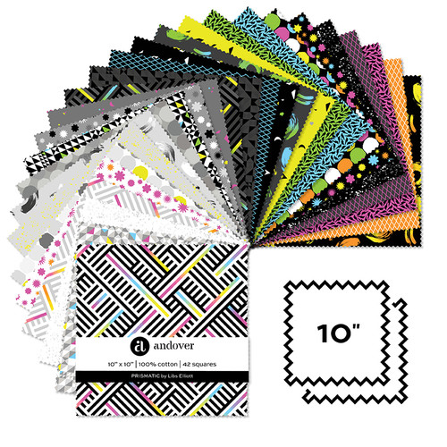 PRISMATIC - 10 Inch Square - 42 Cuts Each