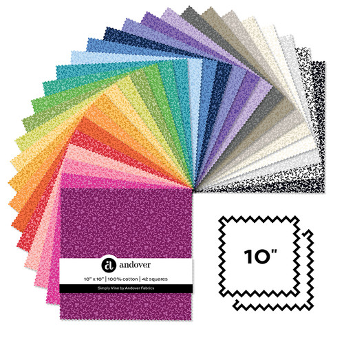 Simply Vine - 10 Inch Square - 42 Cuts Each