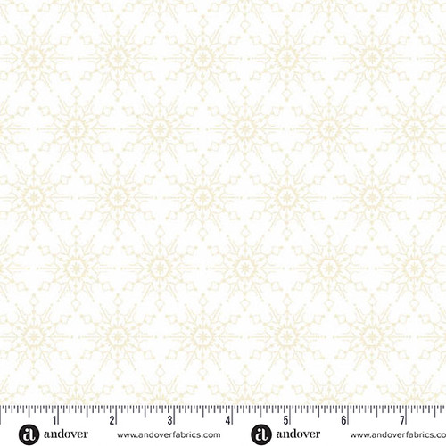 Snowberry by Andover Fabrics Flakes Cream