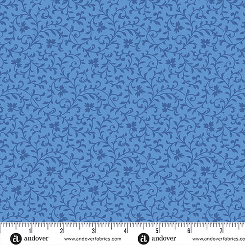 Simply Vine by Andover Fabrics Simply Vine Denim
