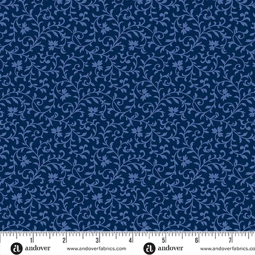 Simply Vine by Andover Fabrics Simply Vine Cadet