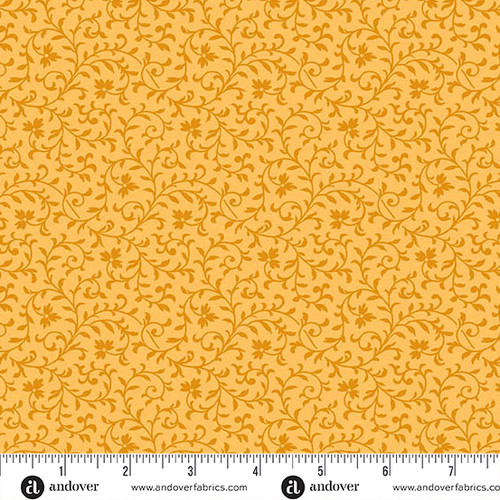Simply Vine by Andover Fabrics Simply Vine Gold