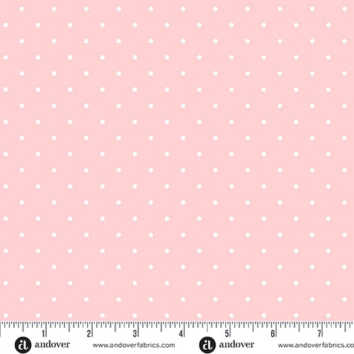 Simply Spot by Andover Fabrics Simply Spot Soft Pink