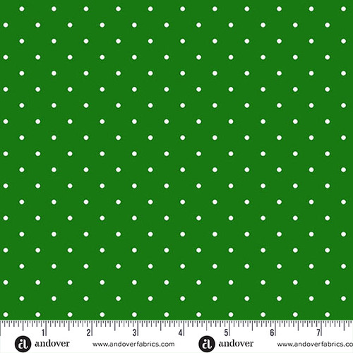 Simply Spot by Andover Fabrics Simply Spot Grass