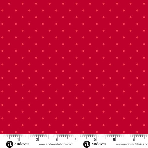 Simply Spot by Andover Fabrics Simply Spot Crimson