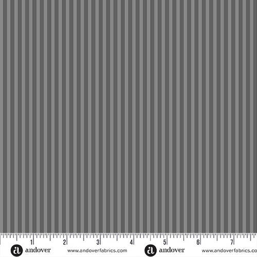 Simply Stripe by Andover Fabrics Simply Stripe Pewter