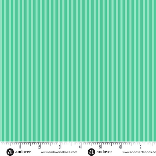Simply Stripe by Andover Fabrics Simply Stripe Jade