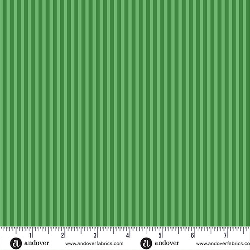 Simply Stripe by Andover Fabrics Simply Stripe Grass
