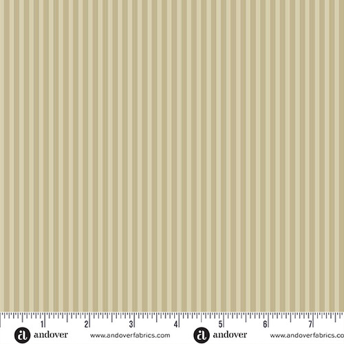 Simply Stripe by Andover Fabrics Simply Stripe Tan