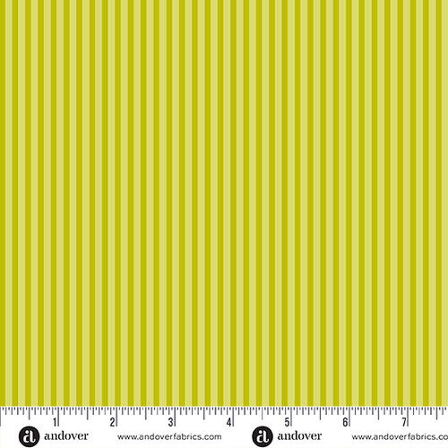 Simply Stripe by Andover Fabrics Simply Stripe Chartreuse