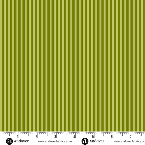 Simply Stripe by Andover Fabrics Simply Stripe Lime