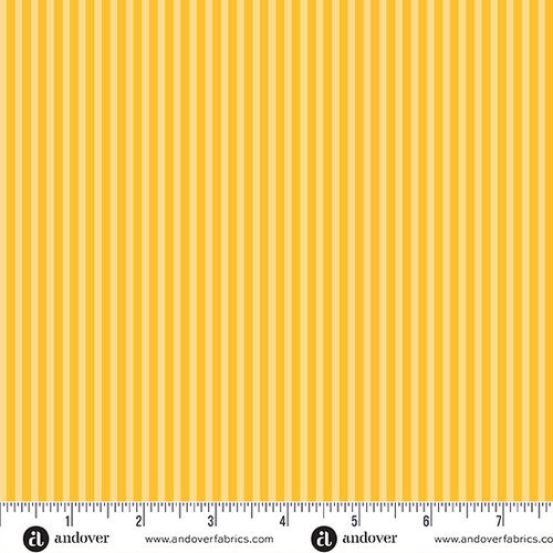 Simply Stripe by Andover Fabrics Simply Stripe Daffodil