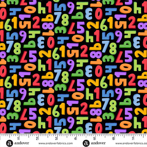 Back to School by Seek to Spring Numbers Black