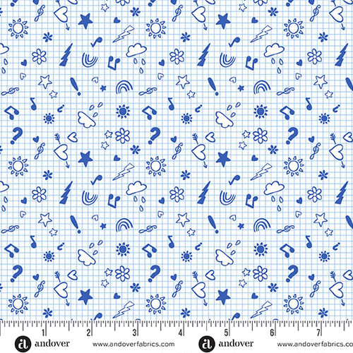 Back to School by Seek to Spring Notebook Doodles Royal