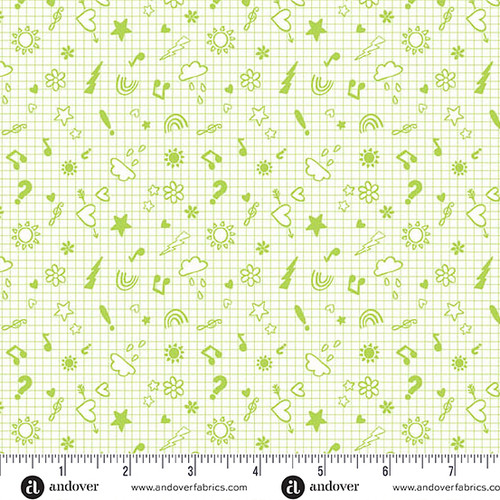 Back to School by Seek to Spring Notebook Doodles Grass