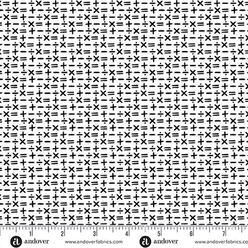 Back to School by Seek to Spring Math Symbols White