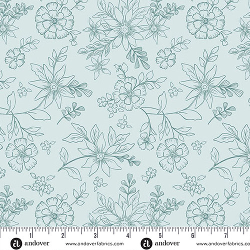 Sunset Cottage by Stephanie Organes Lakeside Garden Aqua