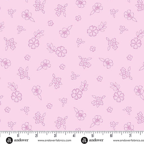 Sunset Cottage by Stephanie Organes Wildflower Dust Purple