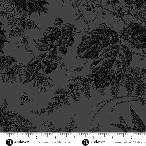 Vermont by Laundry Basket Quilts Vermont Charcoal