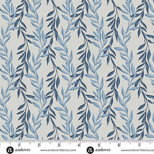 Midnight Garden by Stacie Mar Starlit Vines Rich Midnight