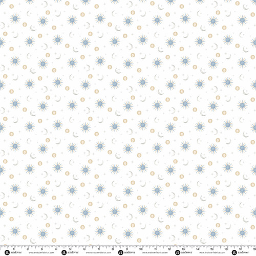 Midnight Garden by Stacie Mar Celestial Waltz Ivory Beige