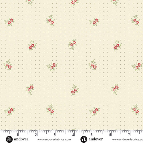 Snow Flurry by Laundry Basket Quilts  Sweet Treat Cream