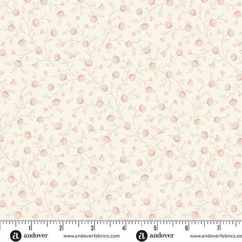 Snow Flurry by Laundry Basket Quilts Frost Pink