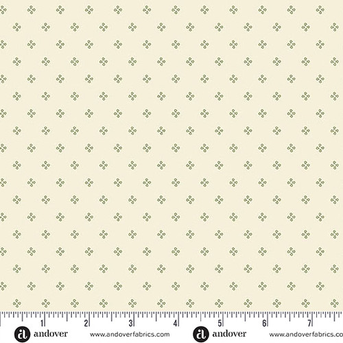 Snow Flurry by Laundry Basket Quilts Ice Crystal Cream